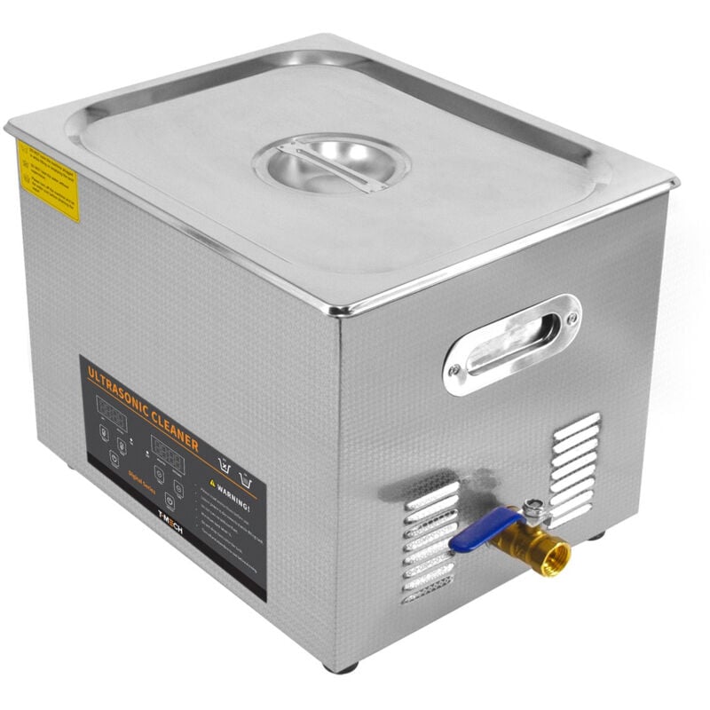 foto del prodotto pulitore ad ultrasuoni 30l professionale commerciale in acciaio inox bagno di pulizia 1-30 minuti timer 0-80 c riscaldatore 500w 240v 40khz gioielli