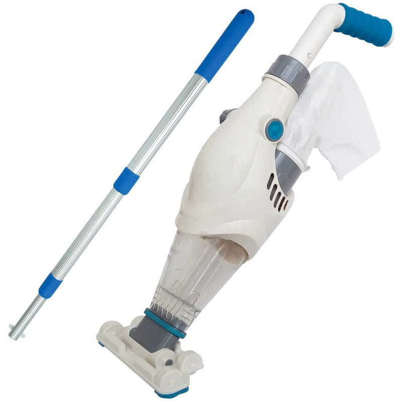 immagine 0 del prodotto pulitore aspiratore per piscine a batteria con palo telescopico netspa super cleaner