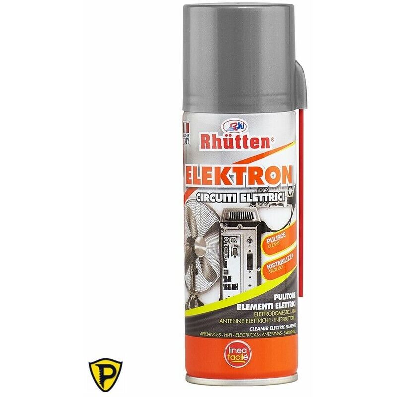 foto del prodotto pulitore circuiti stampati contatti elettrici spray rhutten professionale 200 ml
