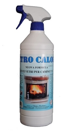 foto del prodotto pulitore detergente x vetri e camini lt.1 vetro calor