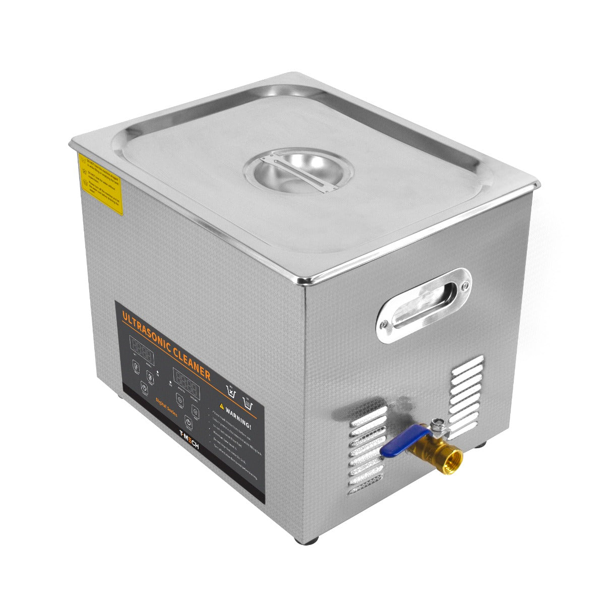 foto del prodotto pulitore digitale ad ultrasuoni 10l in acciaio ultra sonic vasca di pulizia timer serbatoio di riscaldamento