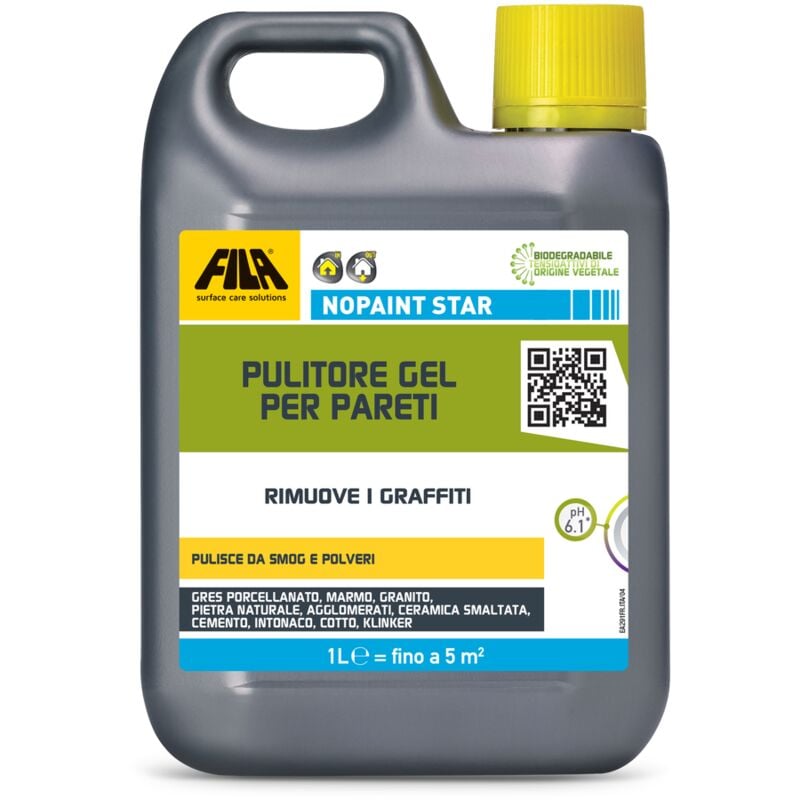 foto del prodotto pulitore graffiti fila nopaint star 1l