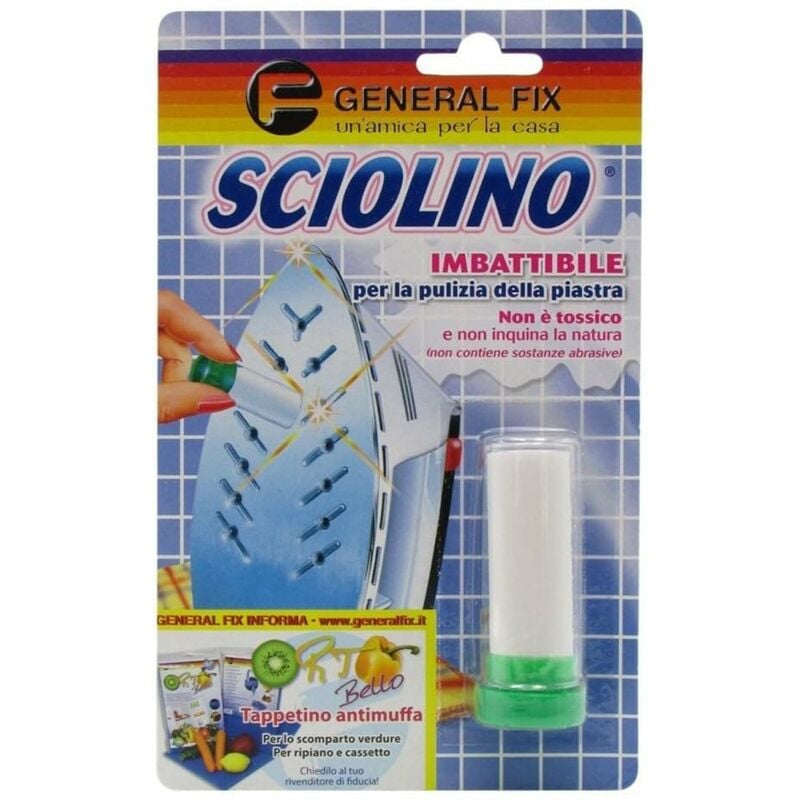 foto del prodotto pulitore per piastre del ferro da stiro sciolino in stick da 20 grammi