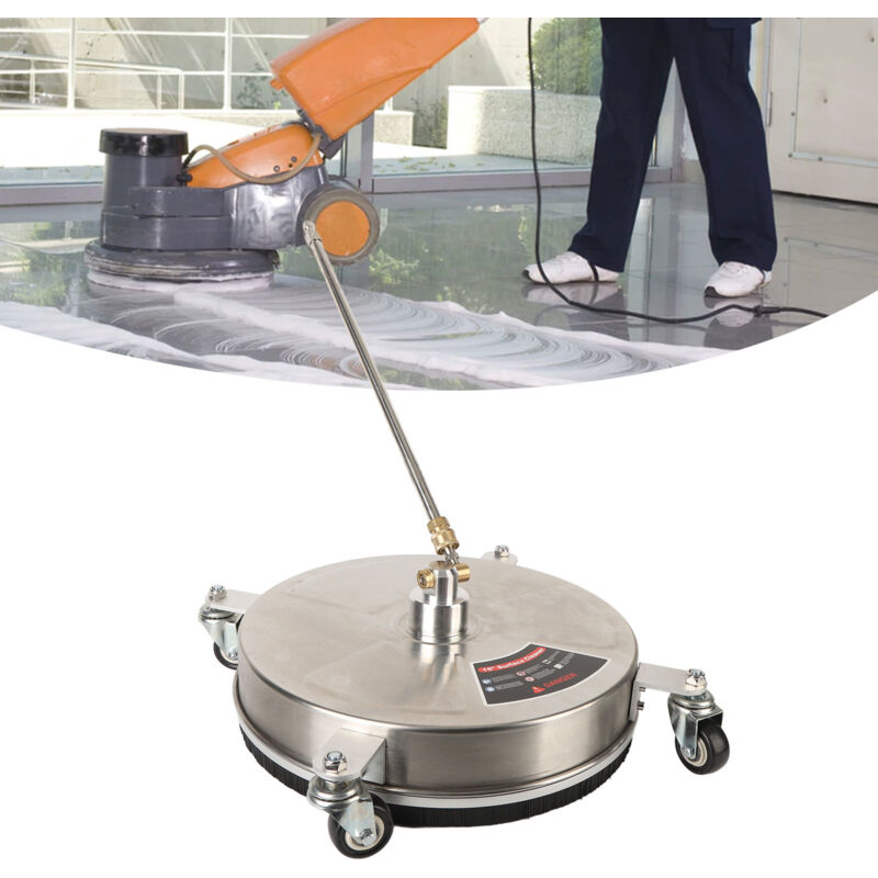 foto del prodotto pulitore per superfici idropulitrice da 15 pollici pulitore per superfici professionale 4000psi con 4 ruote connettore rapido da 1 4 pollici eosnow