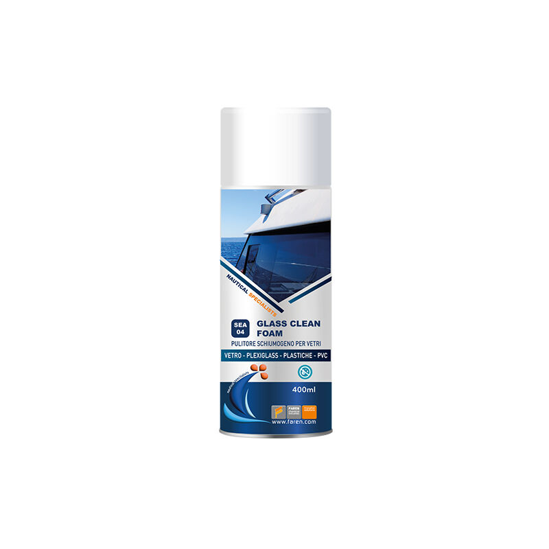 foto del prodotto pulitore schiumogeno per vetri linea nautica 400 ml