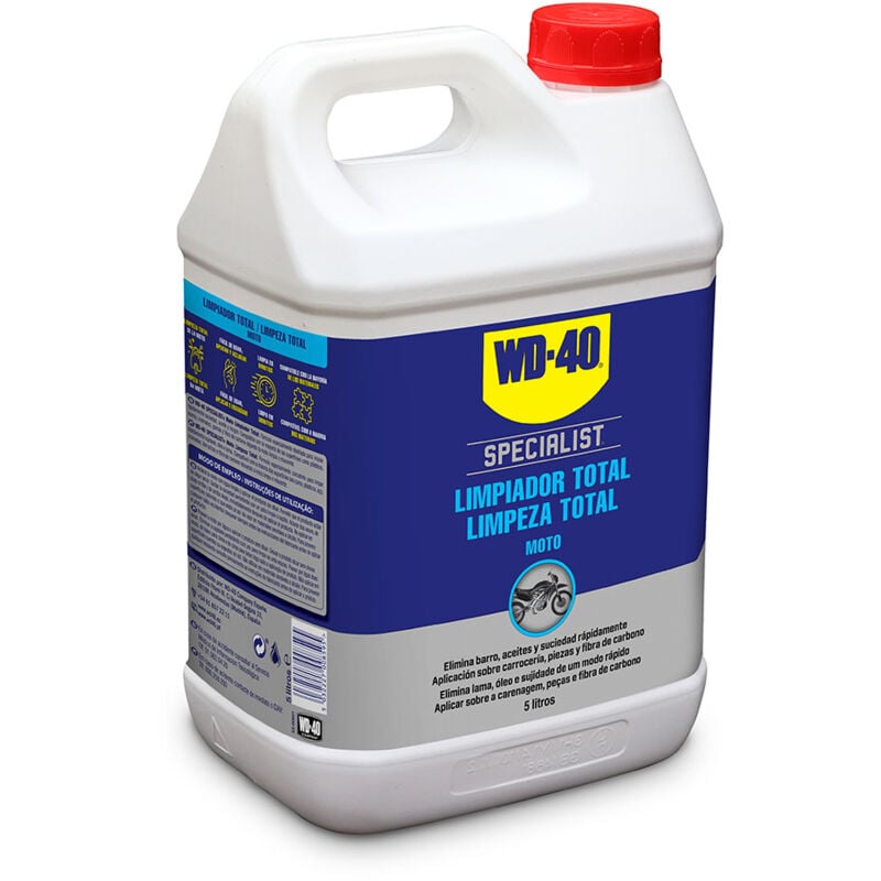 foto del prodotto pulitore specializzato per moto totale 5l. wd 40
