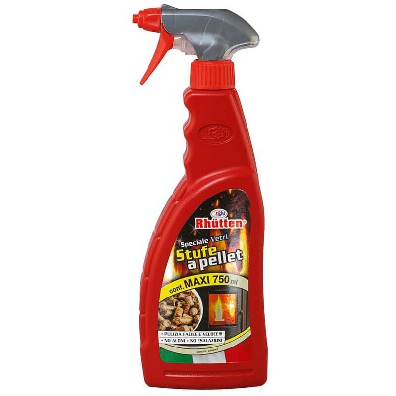 foto del prodotto pulitore vetri stufe pellet 750ml rhutten