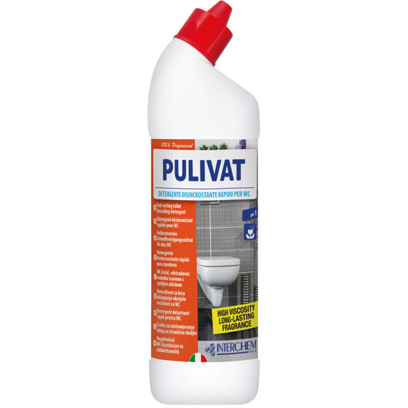 foto del prodotto pulivat detergente disincrostante rapido per wc