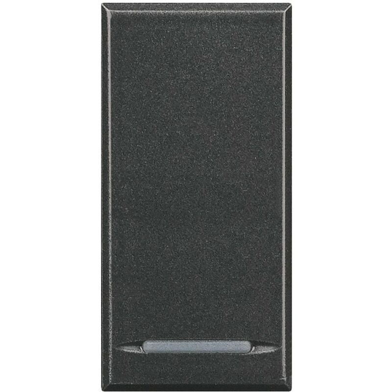 foto del prodotto pulsante 10a basculante colore antracite b-ticino modello axolute hs4055
