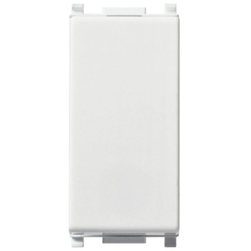foto del prodotto pulsante 1p nc 10a serie plana colore bianco 14010 - vimar