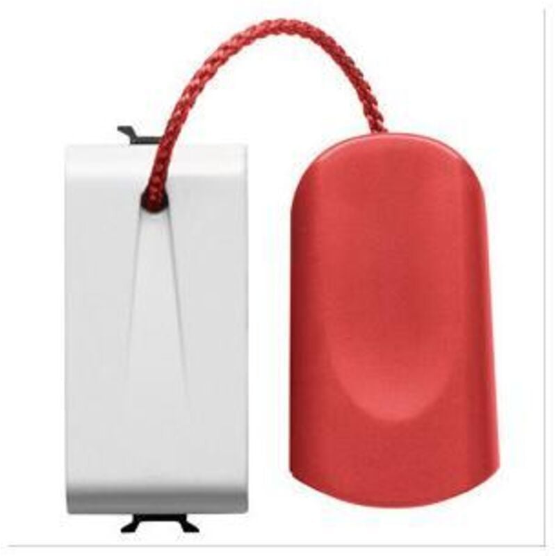 foto del prodotto pulsante a tirante gewiss di colore bianco 1p na 16a gw10136