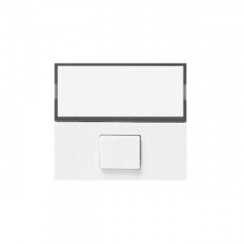 foto del prodotto pulsante c targhetta illuminabile banquise ave cod. 45b88