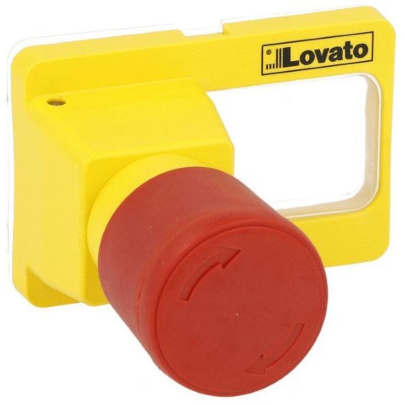 foto del prodotto pulsante di arresto lovato emergenza ip65 per contenitore sm1x1740p