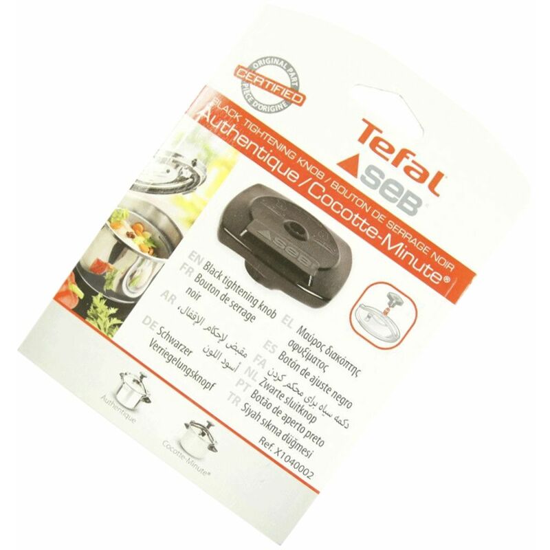 foto del prodotto pulsante di chiusura nero pentole a pressione seb 443125073404274006