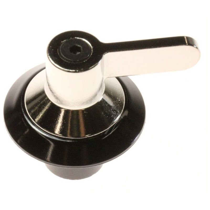 foto del prodotto pulsante di comando nero inox forni, fornelli elettrici e a gas smeg 2950035055992652039