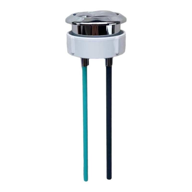 foto del prodotto pulsante di ricambio cromato per wc geberit a doppio scarico 48 mm 