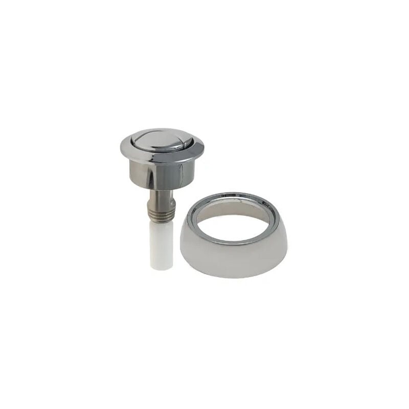 foto del prodotto pulsante doppio cromato per il modello 36a skipper siamp