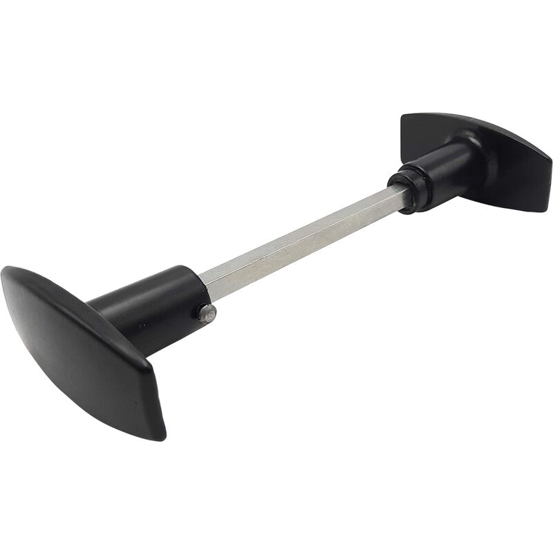 foto del prodotto pulsante doppio dac in alluminio, 1 porta, fissaggio a spina, epossidica nera - dubois industries