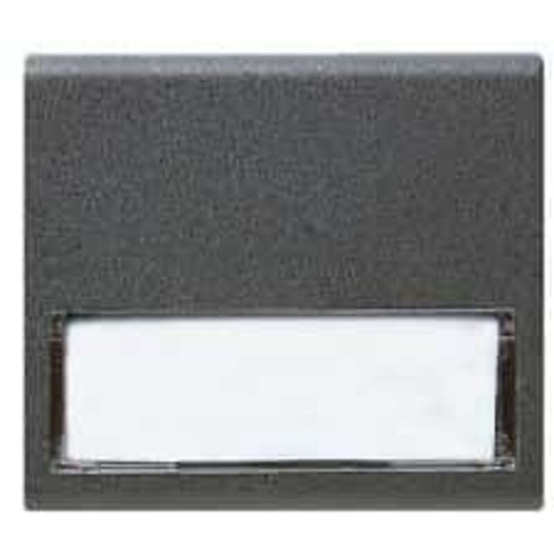 foto del prodotto pulsante illuminabile con targhetta portanome ave noir ave cod. 45388s 
