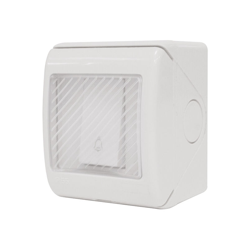 foto del prodotto pulsante impermeabile, pushbell 230v, cac0003 scs sentinel