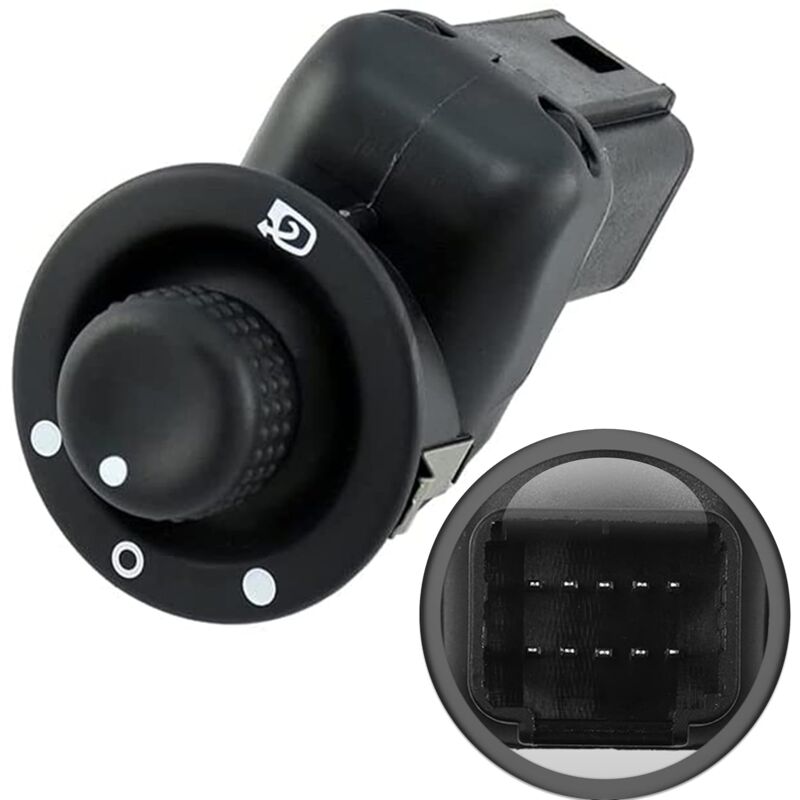 foto del prodotto pulsante interruttore di controllo specchietto retrovisore elettrico 8200676529 sostituzione per clio mk4 2012 sjlerst