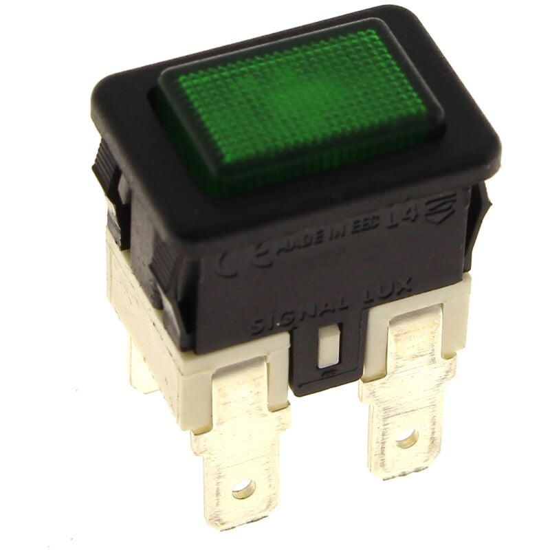 foto del prodotto pulsante l4 n verde s15804542 per caldaia chappee