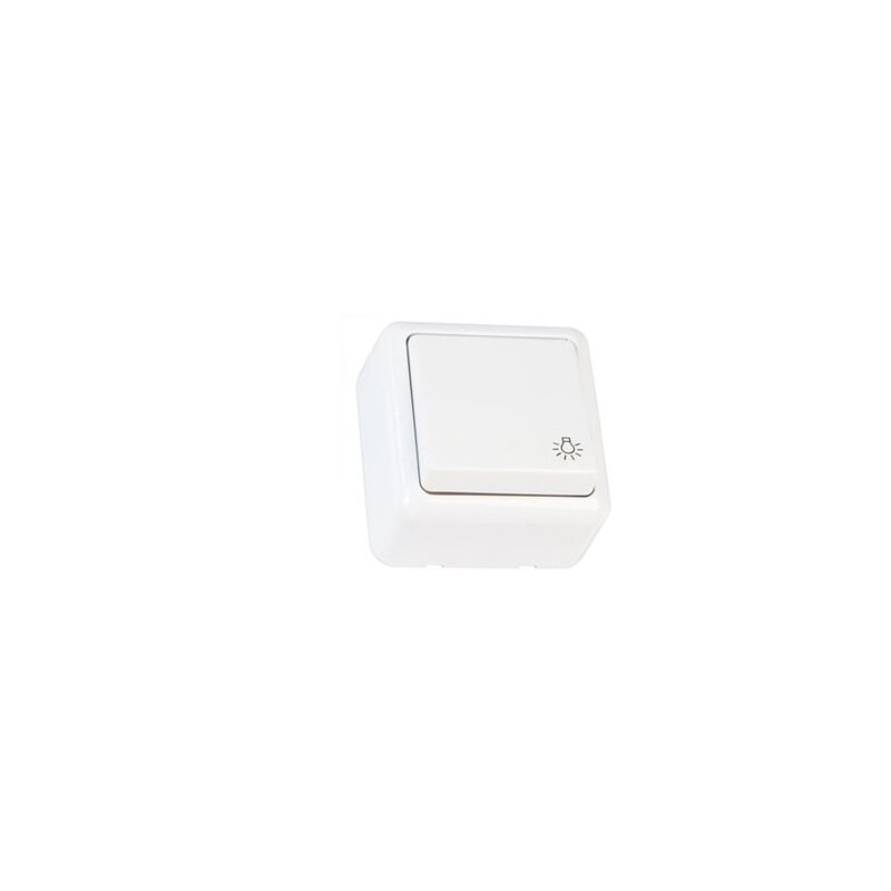 foto del prodotto pulsante luce montato in superficie 3850 21178 amig