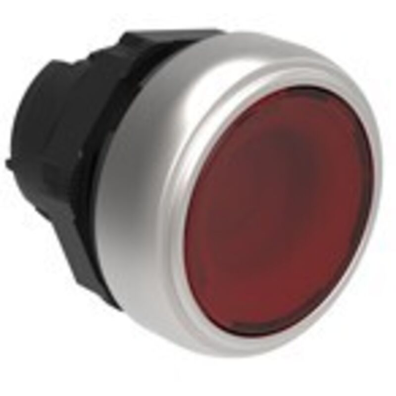 foto del prodotto pulsante luminoso rasato rosso lovato cod. lpcbl104 