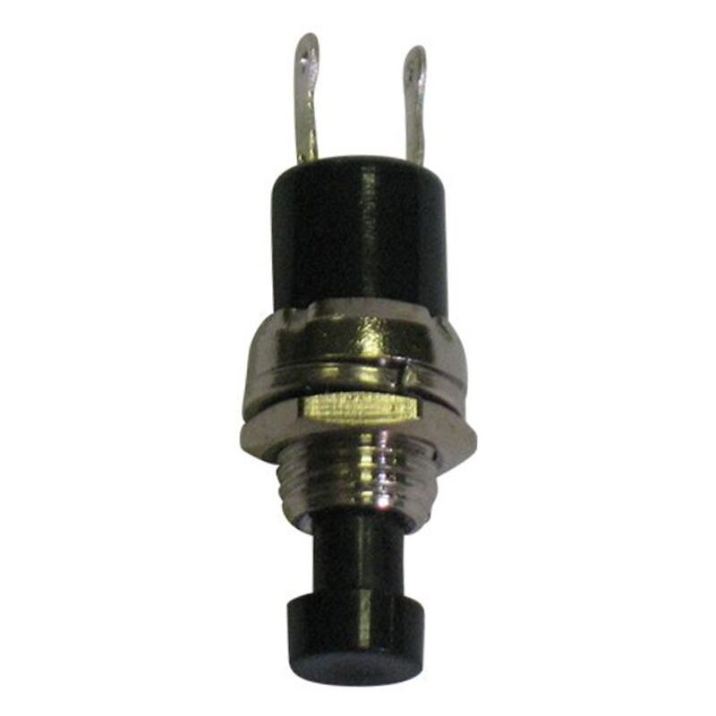 foto del prodotto pulsante melchioni miniatura unipolare nero off on 1a 125v 433329782