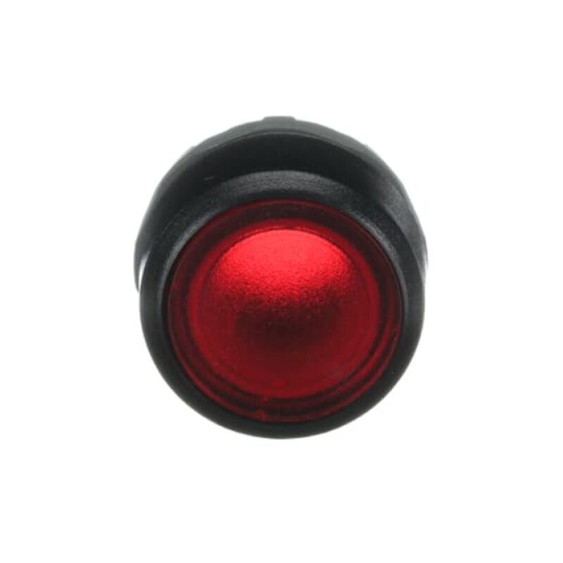 foto del prodotto pulsante mp1 11r rosso e nero abb kw 099 2