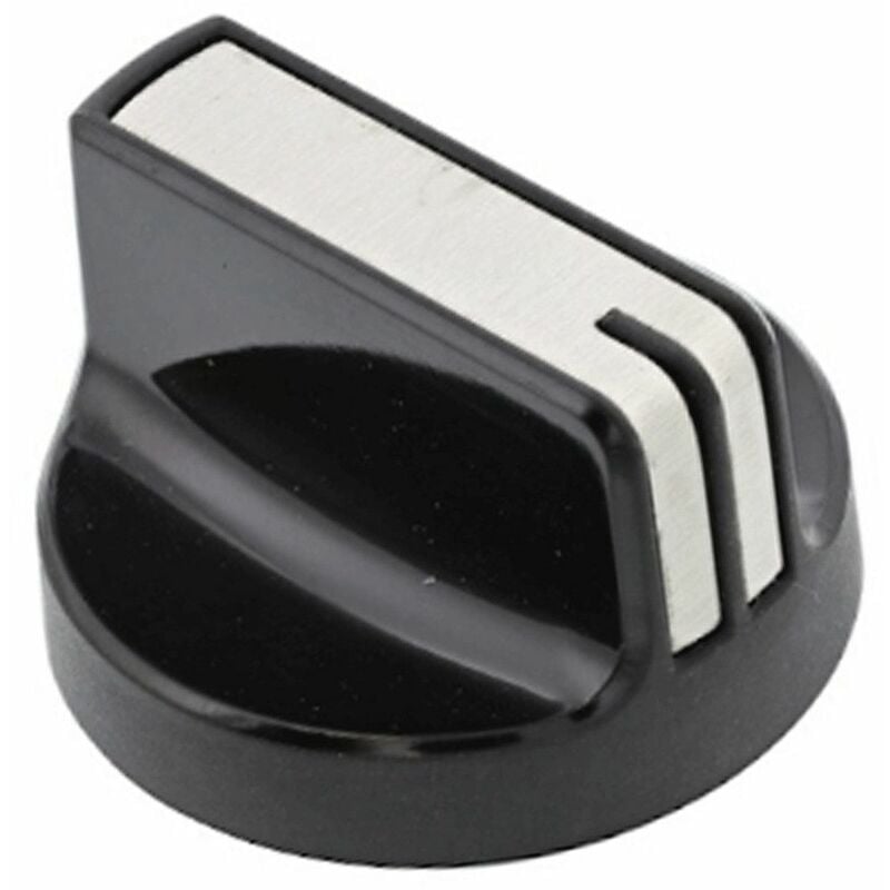 foto del prodotto pulsante nero originale piano cottura faure 333376