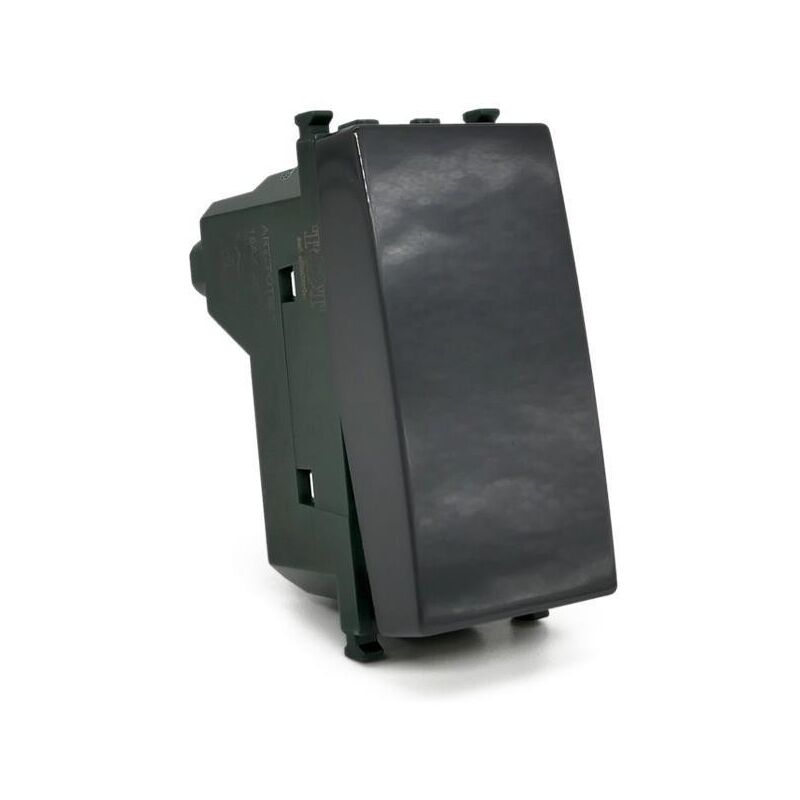 foto del prodotto pulsante nero serie t2 tot electric 462526