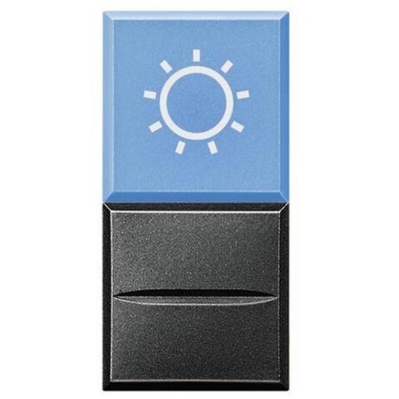 foto del prodotto pulsante no simbolo lampada 230v axolute bticino cod. hs4038la 230