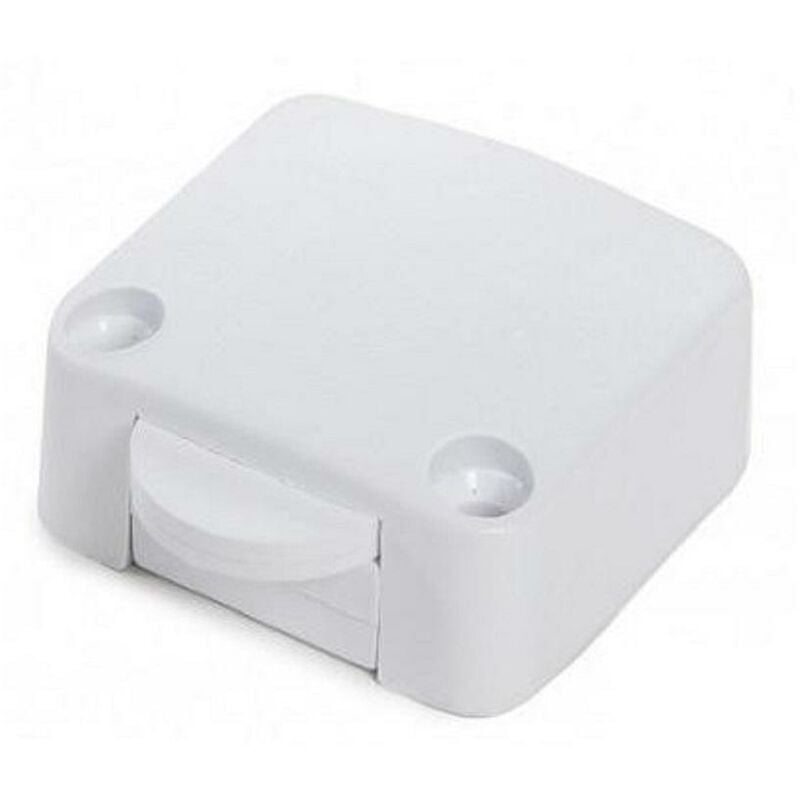 foto del prodotto pulsante per anta bianco unipolare per anta 5120 bi lampo