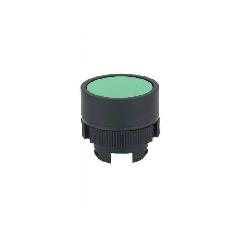 foto del prodotto pulsante plastico chint np2 ea2 574575 rasato ad impulso nero