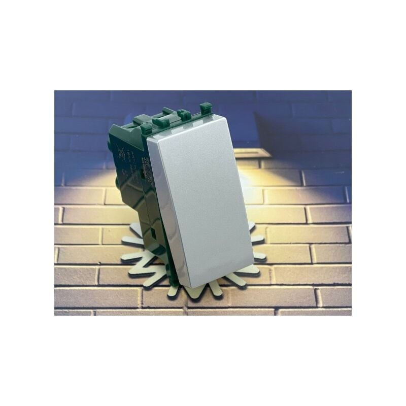 foto del prodotto pulsante silver serie t2 tot electric 462540
