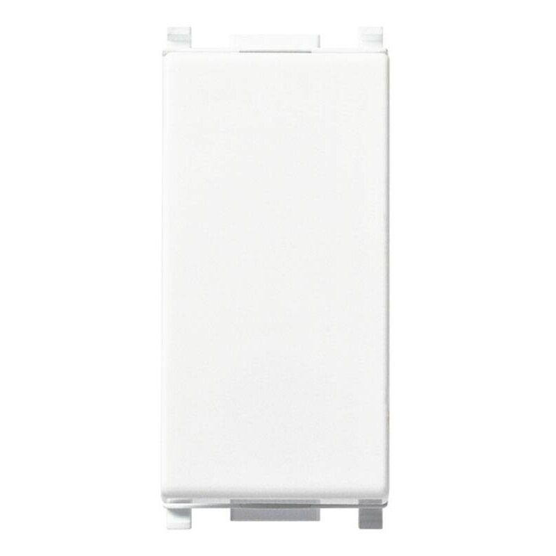 foto del prodotto pulsante vimar plana 10a 250v 1p illuminabile bianco 14010