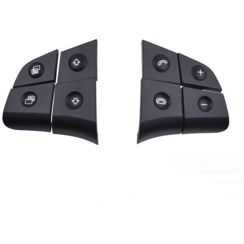 foto del prodotto pulsanti di controllo del volante sostitutivi per mercedes benz w164 w245 w251 ml gl br class nero