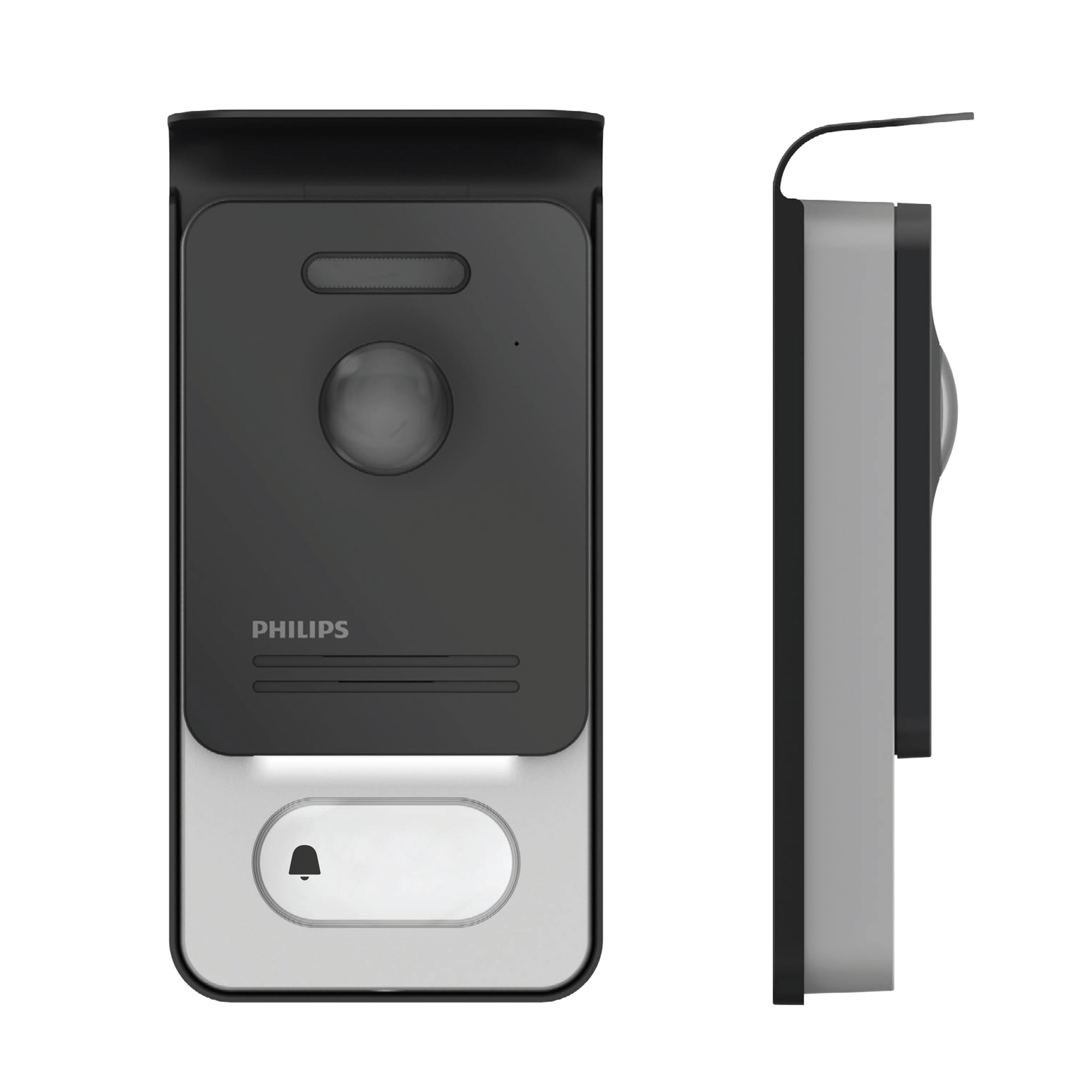 foto del prodotto pulsantiera esterna per videocitofono gamma welcomeye philips 531006