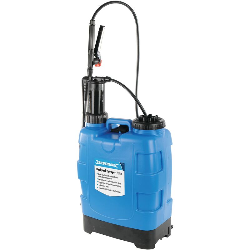 foto del prodotto pulverisateur a dos 20 litres 633595 silverline