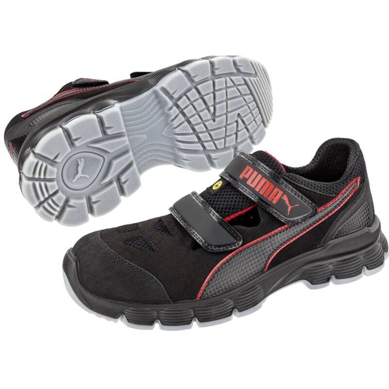 foto del prodotto puma aviat low esd src 640891 42 esd scarpe di sicurezza s1p taglia delle scarpe eu 42 nero, rosso 1 pz.