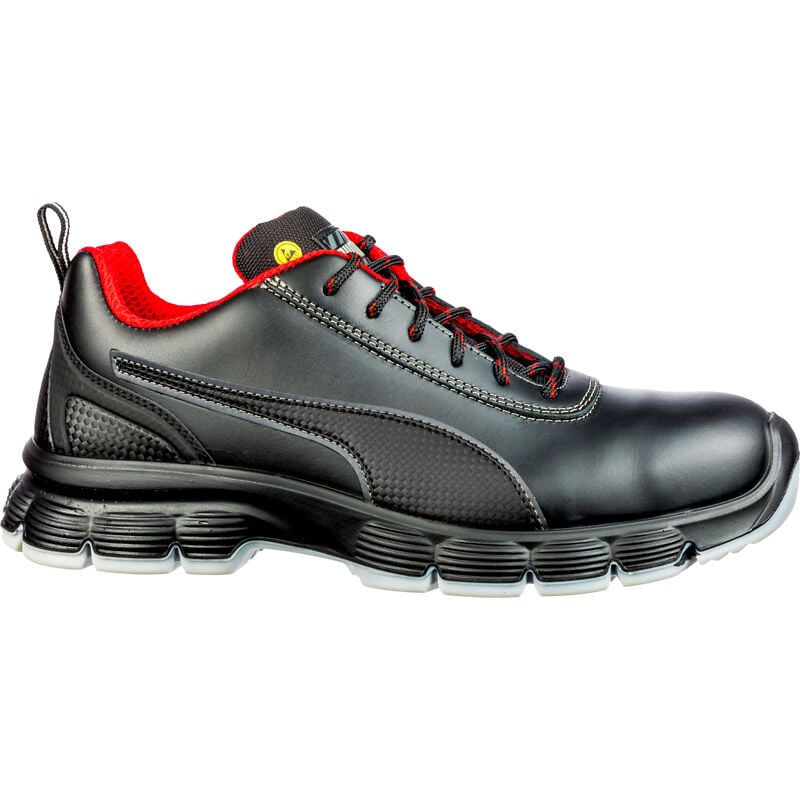 foto del prodotto puma condor black low s3 esd src scarpe di sicurezza nero grigio 45