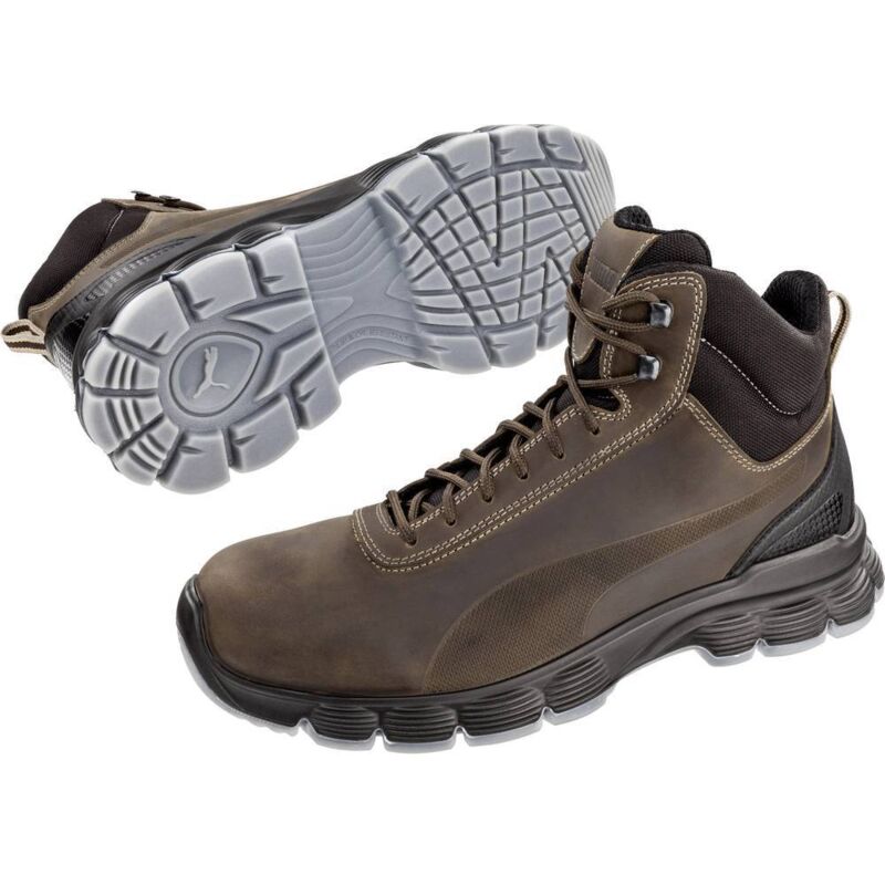 foto del prodotto puma condor mid esd src 630122 43 esd stivali di sicurezza s3 taglia delle scarpe eu 43 marrone 1 pz.