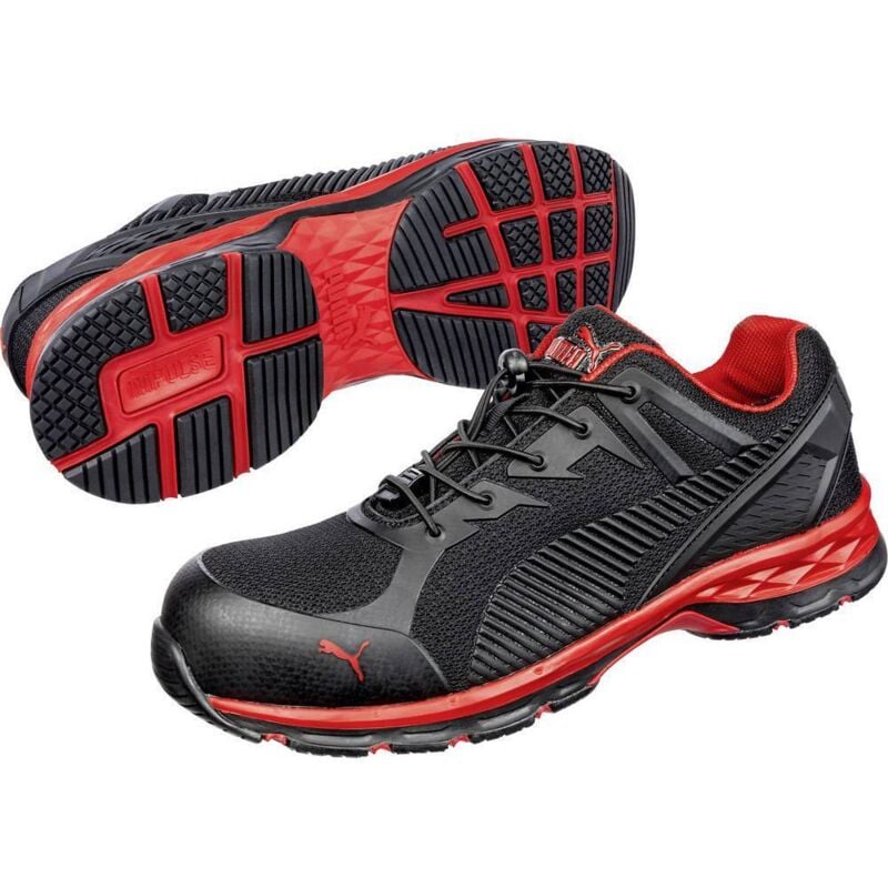 foto del prodotto puma fuse motion 2.0 red low 643890 43 esd scarpe di sicurezza s1p taglia delle scarpe eu 43 nero, rosso 1 pz.