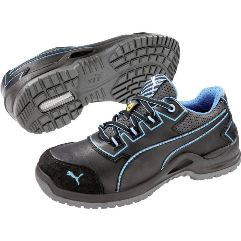 foto del prodotto puma niobe blue wns low 644120 38 esd scarpe di sicurezza s3 taglia delle scarpe eu 38 nero, blu 1 pz.