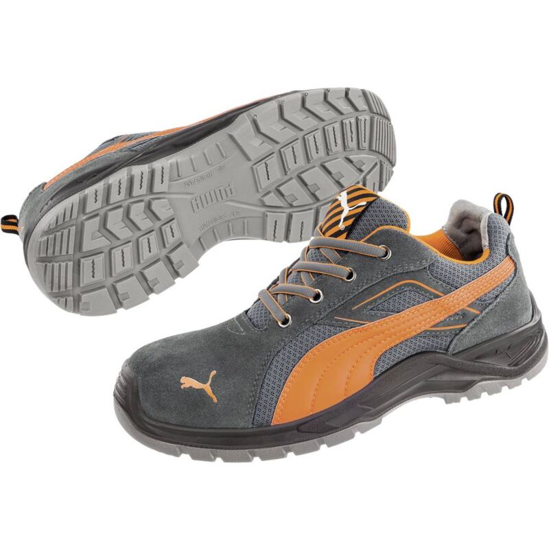foto del prodotto puma omni orange low src 643620 45 scarpe di sicurezza s1p taglia delle scarpe eu 45 nero, arancione 1 pz.