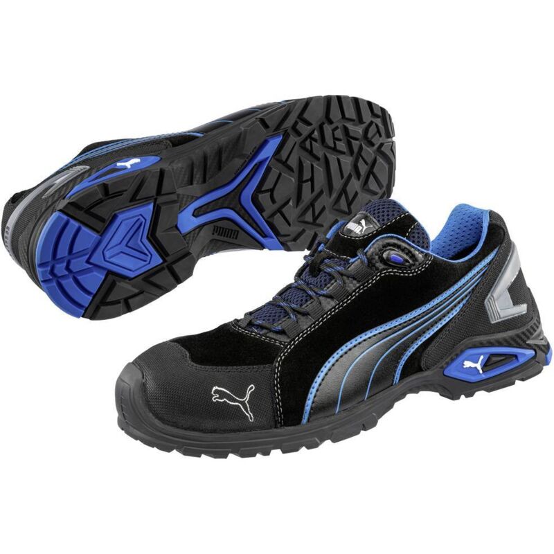 foto del prodotto puma rio black low 642750 44 scarpe di sicurezza s3 taglia delle scarpe eu 44 nero, blu 1 pz.