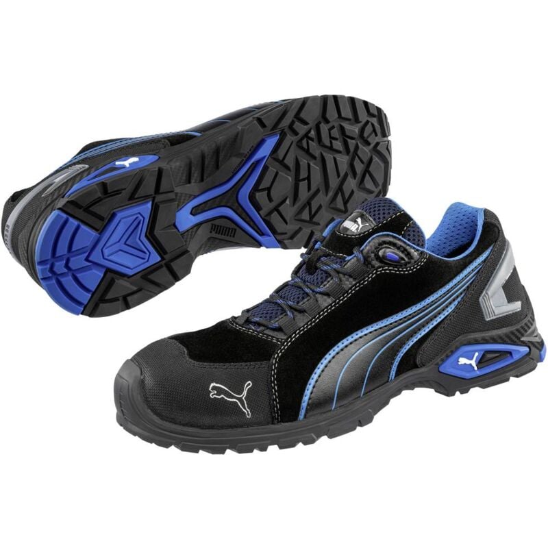 foto del prodotto puma rio black low 642750 45 scarpe di sicurezza s3 taglia delle scarpe eu 45 nero, blu 1 pz.