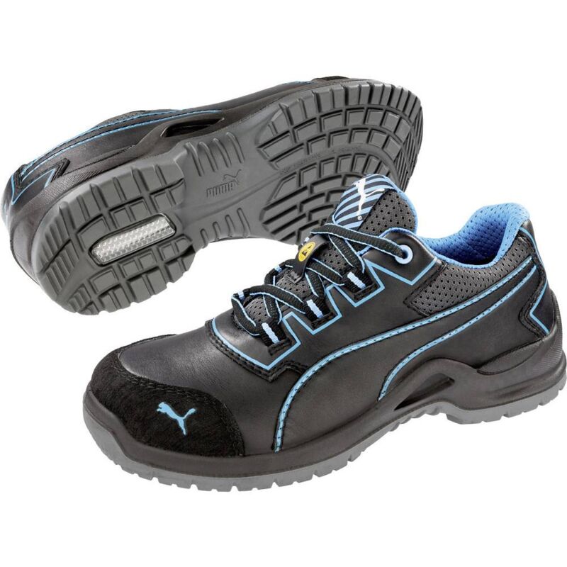 foto del prodotto puma safety shoes puma niobe blue wns low 644120 39 esd scarpe di sicurezza s3 taglia delle scarpe eu 39 nero, blu 1 pz.