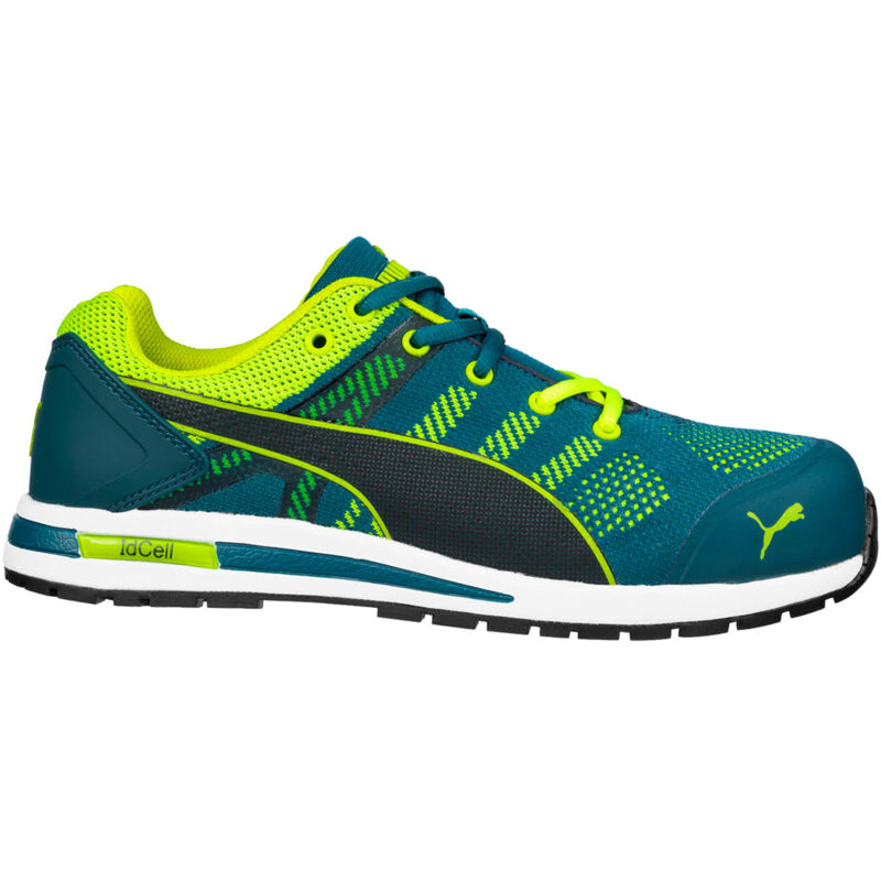 foto del prodotto puma safety shoes scarpe da lavoro puma elevate knit green low s1p src hro esd 44